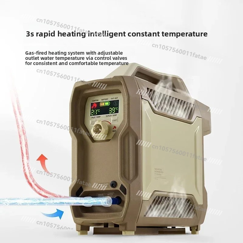 Heating Shower Outdoor Camping - مراجعة Outdoor Camping Water Heater وسعره