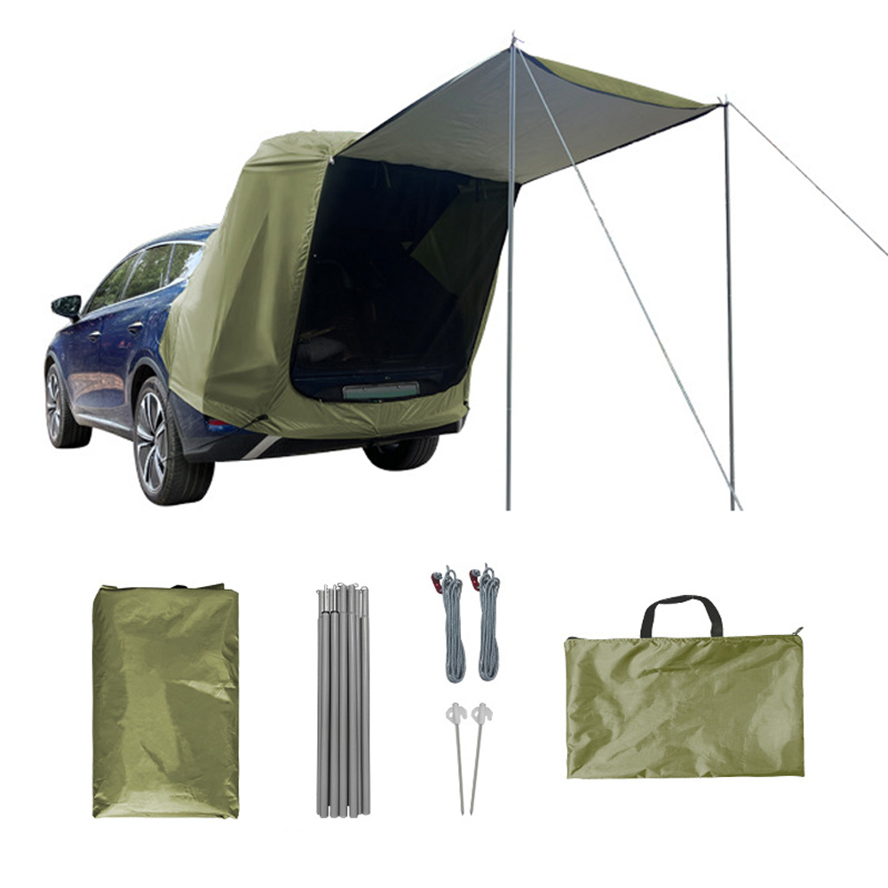 Outdoor Car Rear Tent Camping  - مراجعة Outdoor Camping Car Tail Tent وسعره