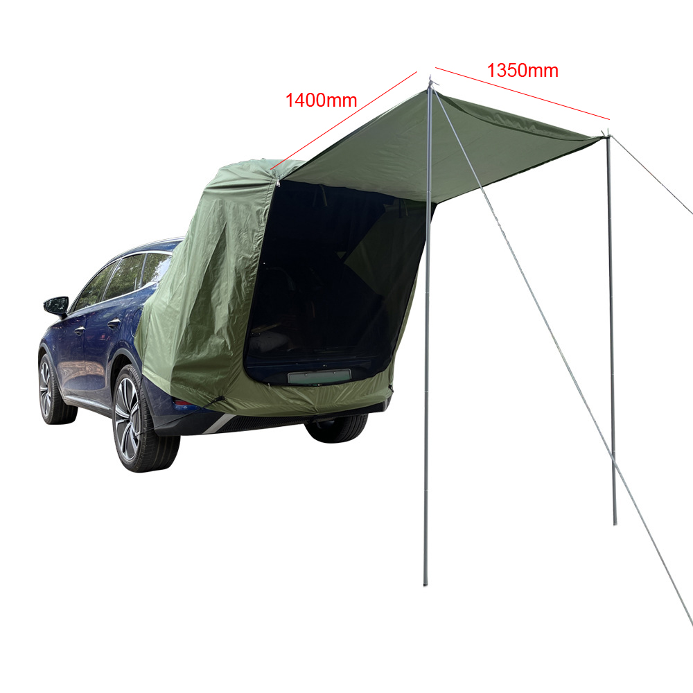 Outdoor Car Rear Tent Camping  - مراجعة Outdoor Camping Car Tail Tent وسعره