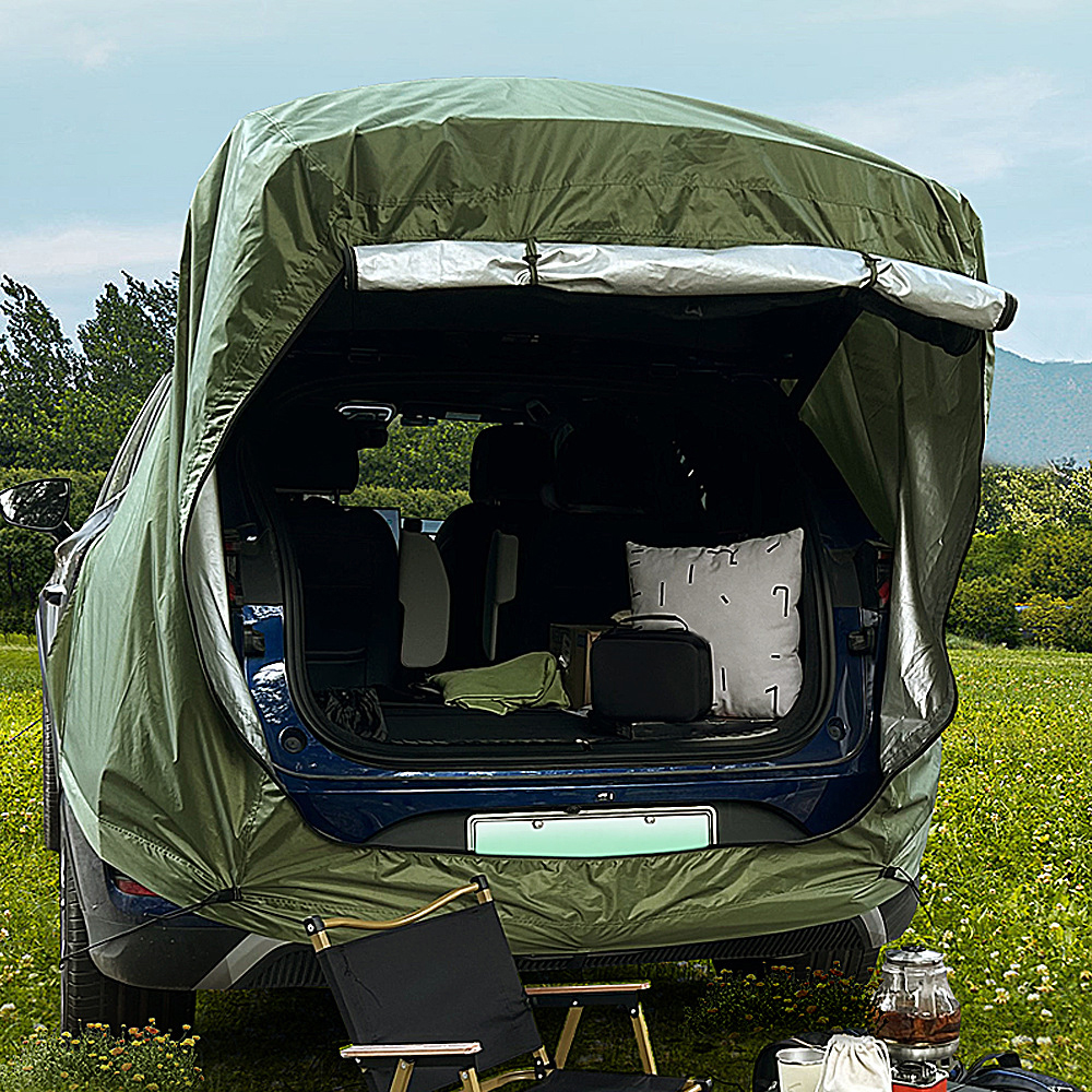 Outdoor Car Rear Tent Camping  - مراجعة Outdoor Camping Car Tail Tent وسعره