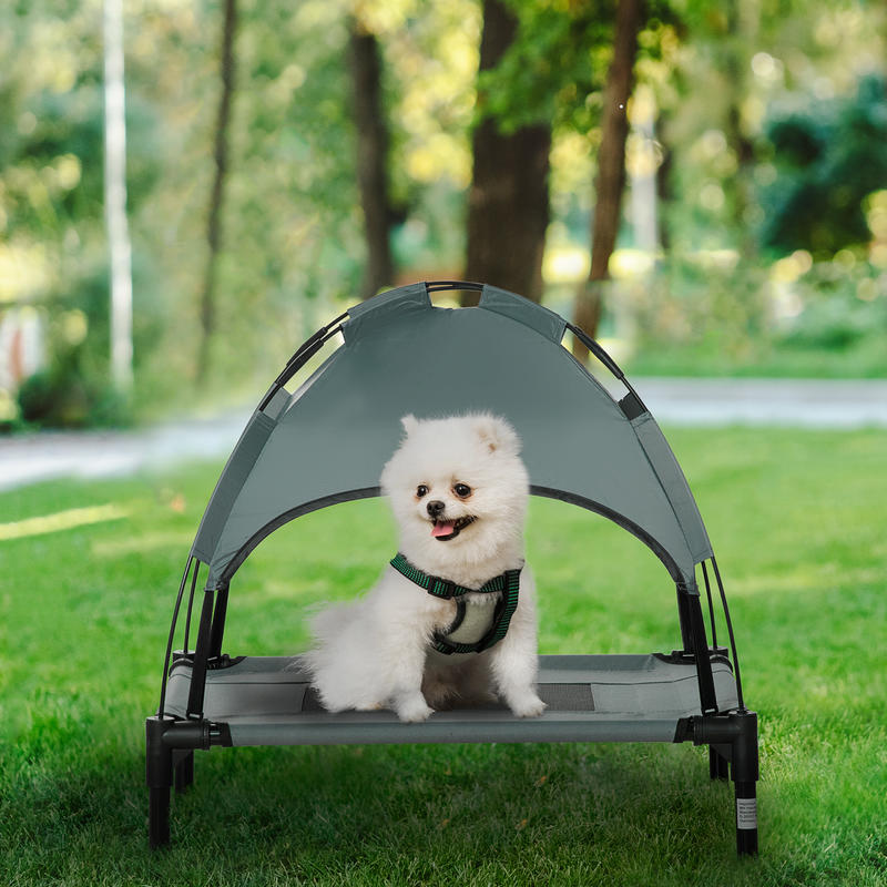 PawHut Elevated Dog Bed with R - مراجعة Outdoor Camping Cot وسعره