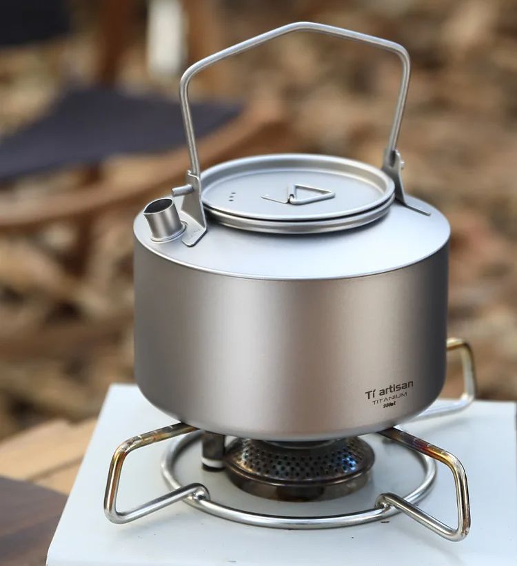 Camping Water Cooking Kettle T - مراجعة Outdoor Camping Kettle وسعره