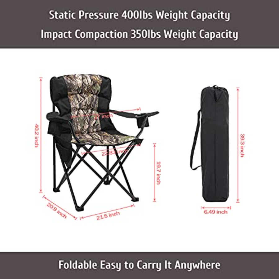 Oversized camping chair for ou - مراجعة Outdoor Oversized Camping Chair وسعره