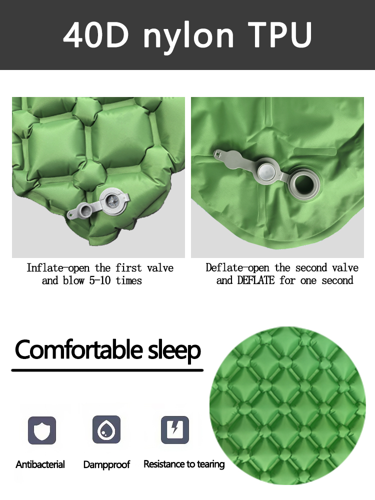 Camping Inflatable Mattress in - مراجعة Outdoor Camping Inflatable Tent وسعره