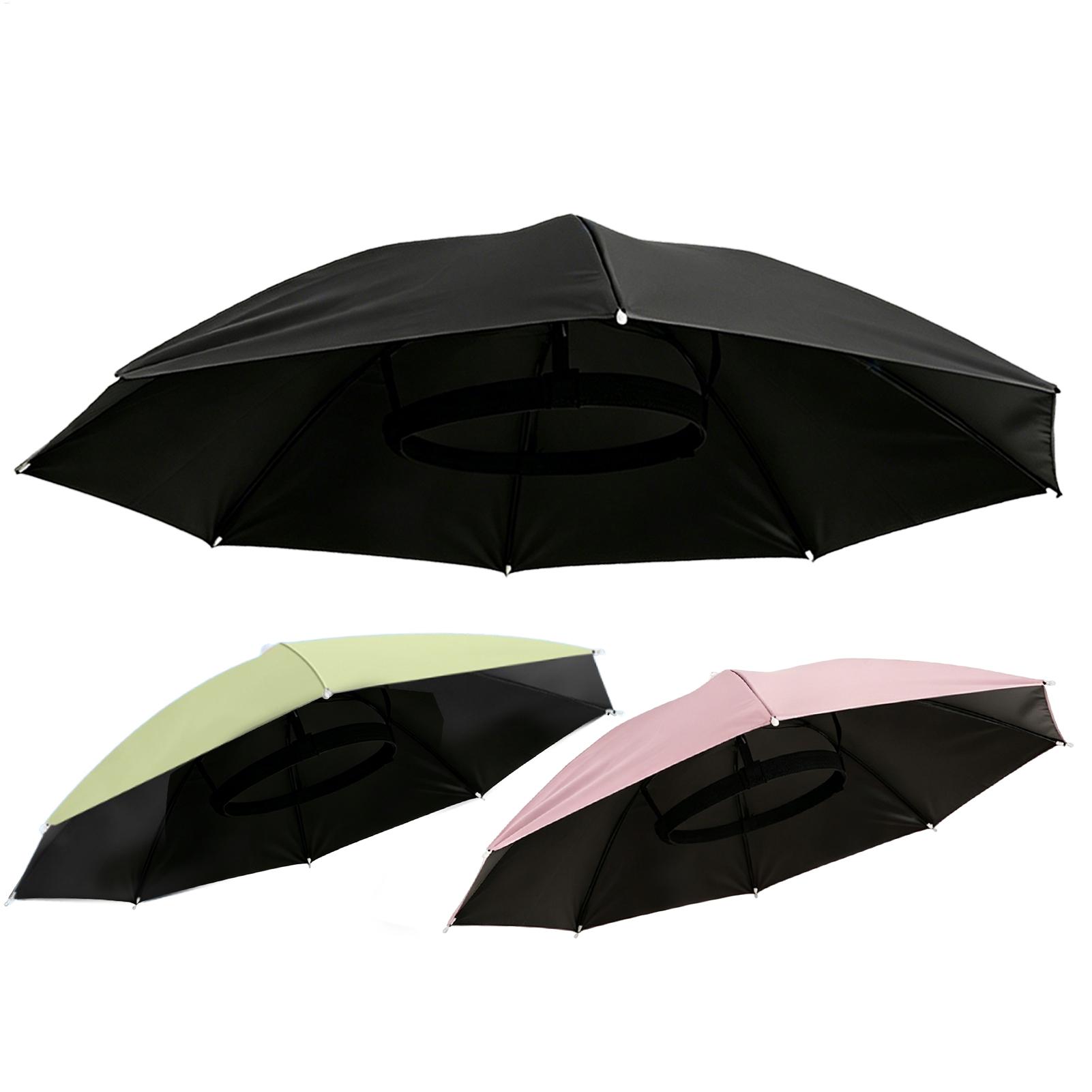 Folding Umbrella Hat Waterproo - مراجعة Outdoor Camping Hat وسعره