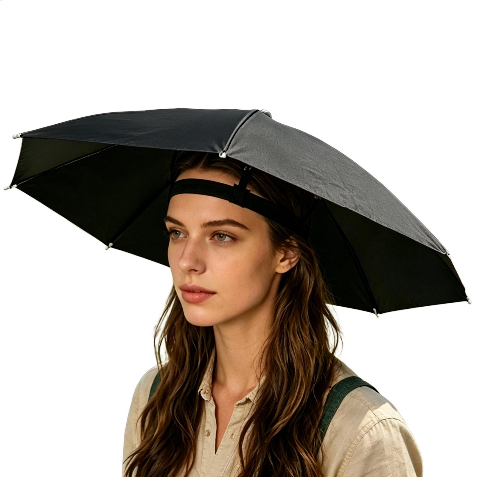Folding Umbrella Hat Waterproo - مراجعة Outdoor Camping Hat وسعره