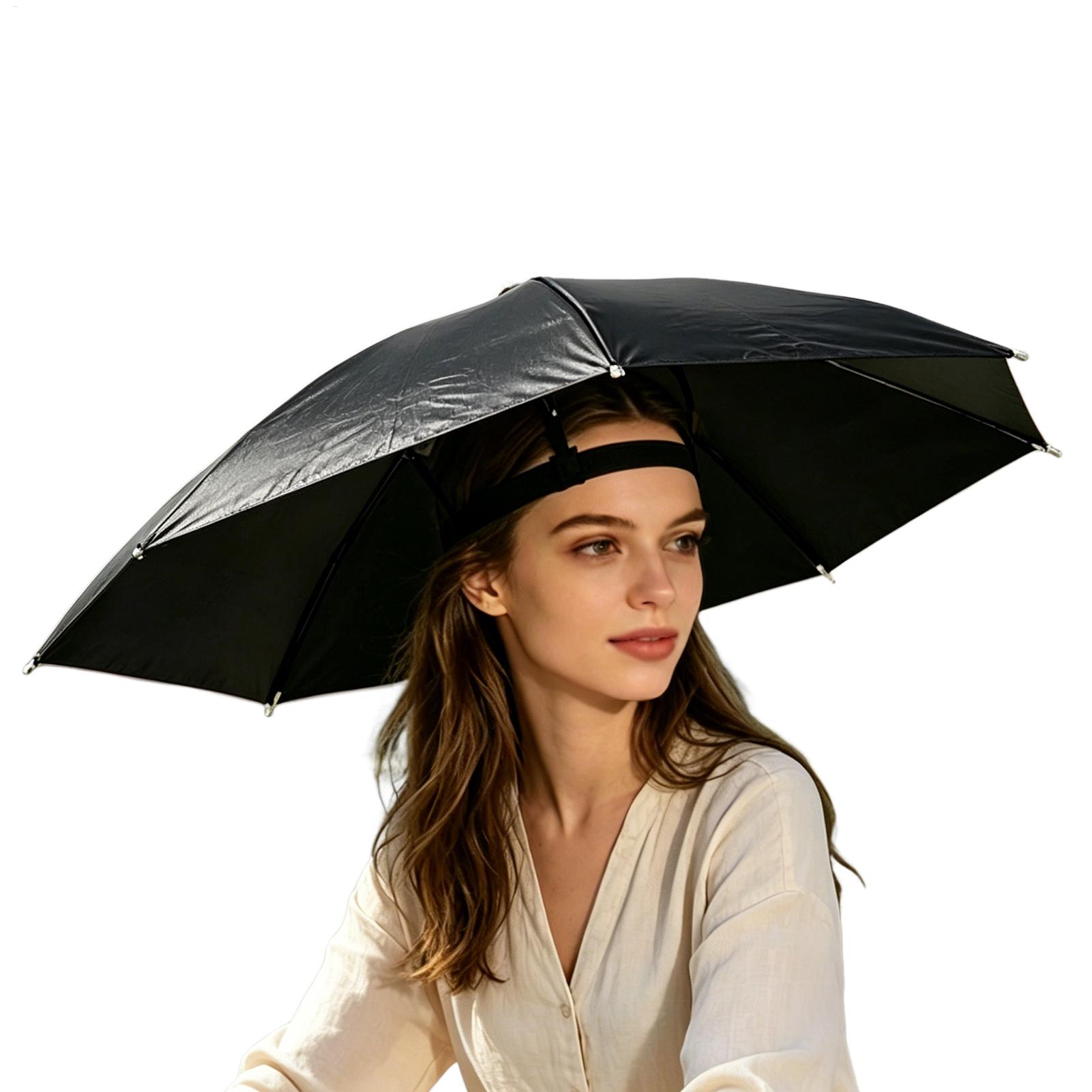 Folding Umbrella Hat Waterproo - مراجعة Outdoor Camping Hat وسعره