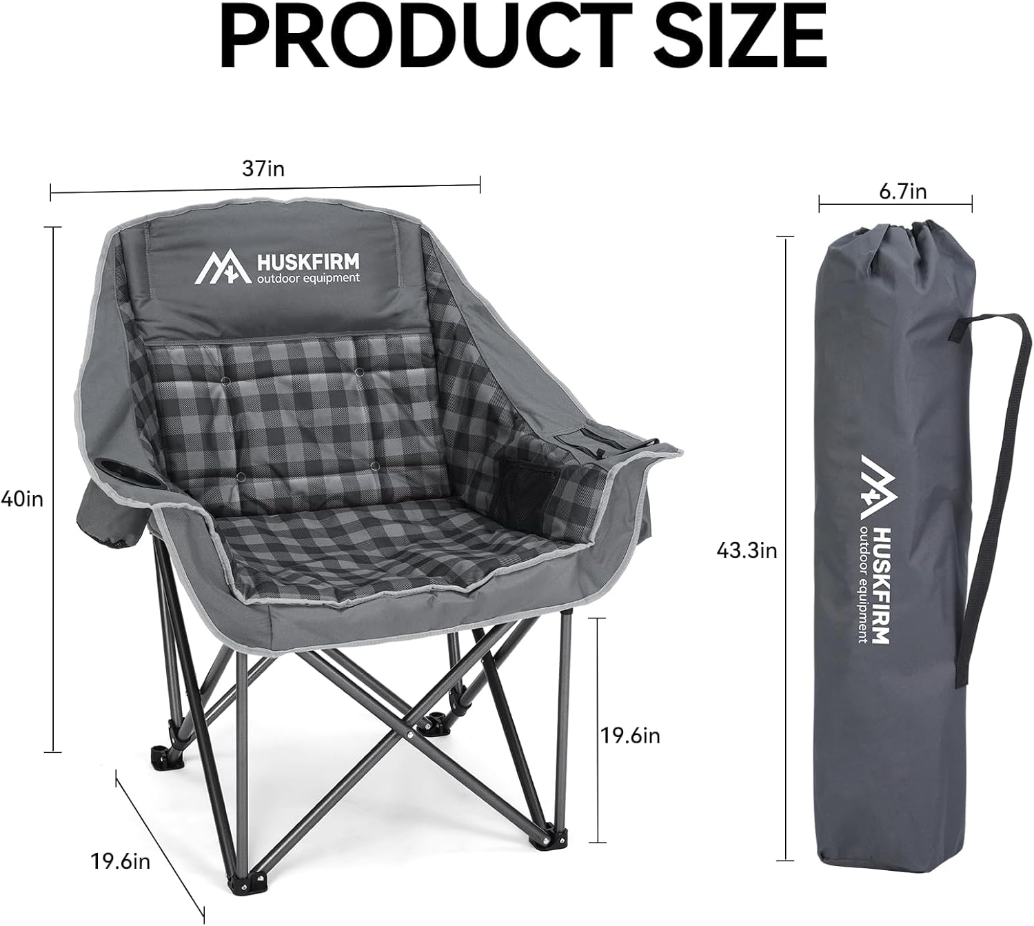 Oversized Camping Chair Heavy  - مراجعة Outdoor Oversized Camping Chair وسعره